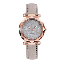 Load image into Gallery viewer, Ladies Watch Fashion Women's Watches Casual Leather Band Crystal Dial Quartz Wrist Watches Relogio Feminino zegarki damskie W50