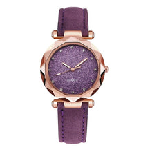 Load image into Gallery viewer, Ladies Watch Fashion Women's Watches Casual Leather Band Crystal Dial Quartz Wrist Watches Relogio Feminino zegarki damskie W50